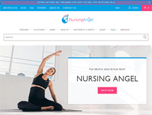 Tablet Screenshot of nursingangel.com.au